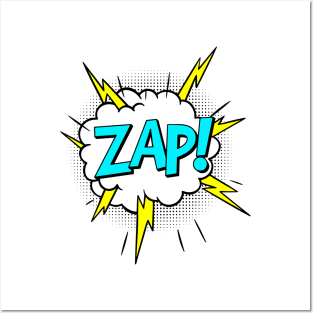 zap! pop art Posters and Art